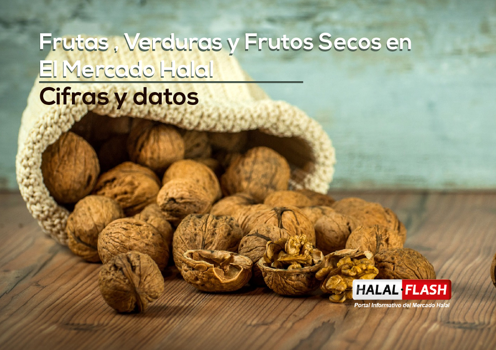 FRUTAS , VERDURAS Y FRUTOS SECOS EN EL MERCADO HALAL