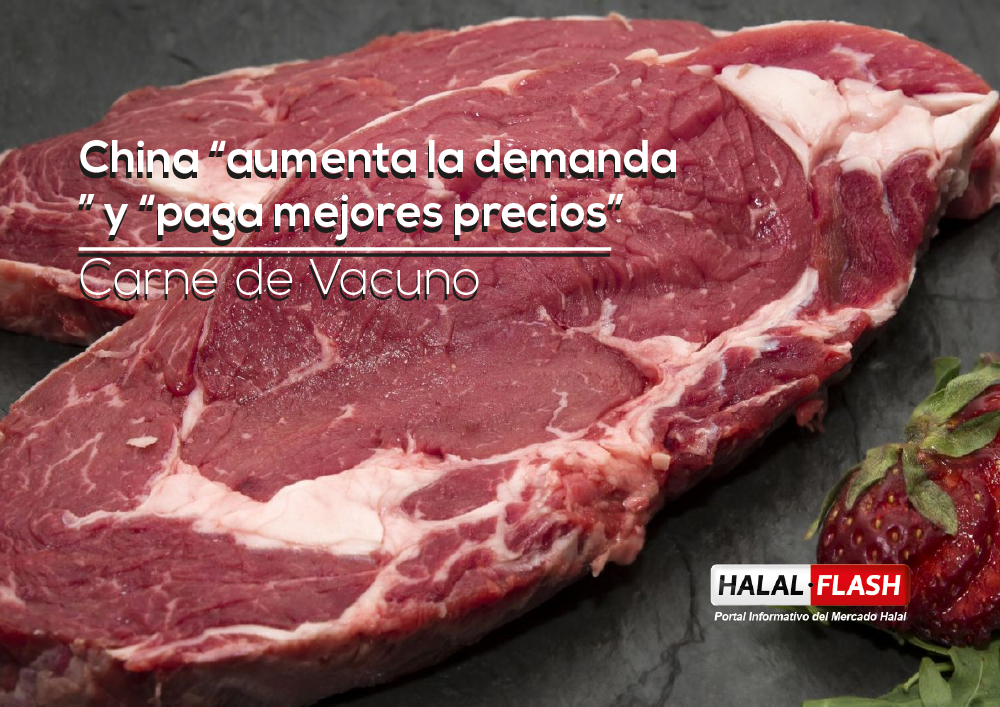 China “aumenta la demanda” y “paga mejores precios” por carne vacuna