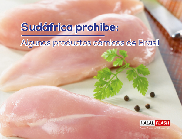 Sudáfrica prohibe algunos productos cárnicos de Brasil