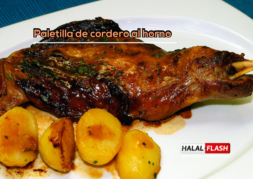 Paletilla de cordero al horno