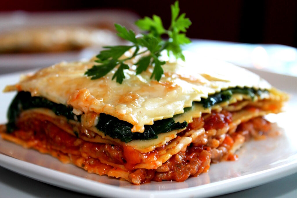 LASAÑA DE VERDURAS
