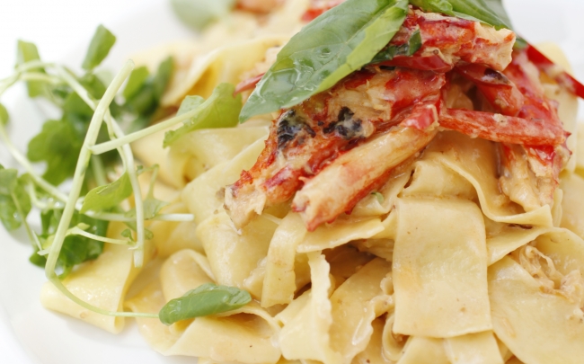 Papardelle de centolla