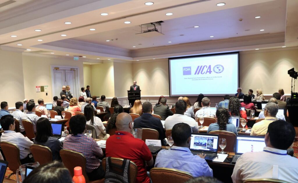 Representante de Chilehalal invitado a una capacitación de FDA y el IICA para instructores agrícolas sobre requisitos para exportar productos frescos a Estados Unidos