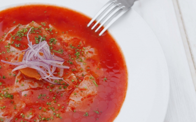 Tiradito de tilapia