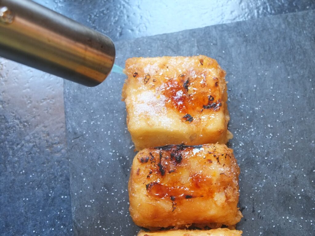 LECHE FRITA RECETA