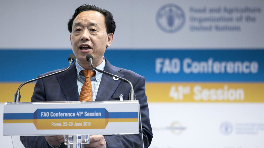 La FAO nombra a los primeros chinos como Director General