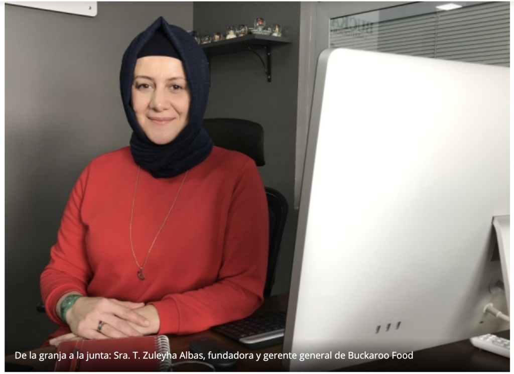 De la granja a la junta: Sra. T. Zuleyha Albas, fundadora y gerente general de Buckaroo Food
