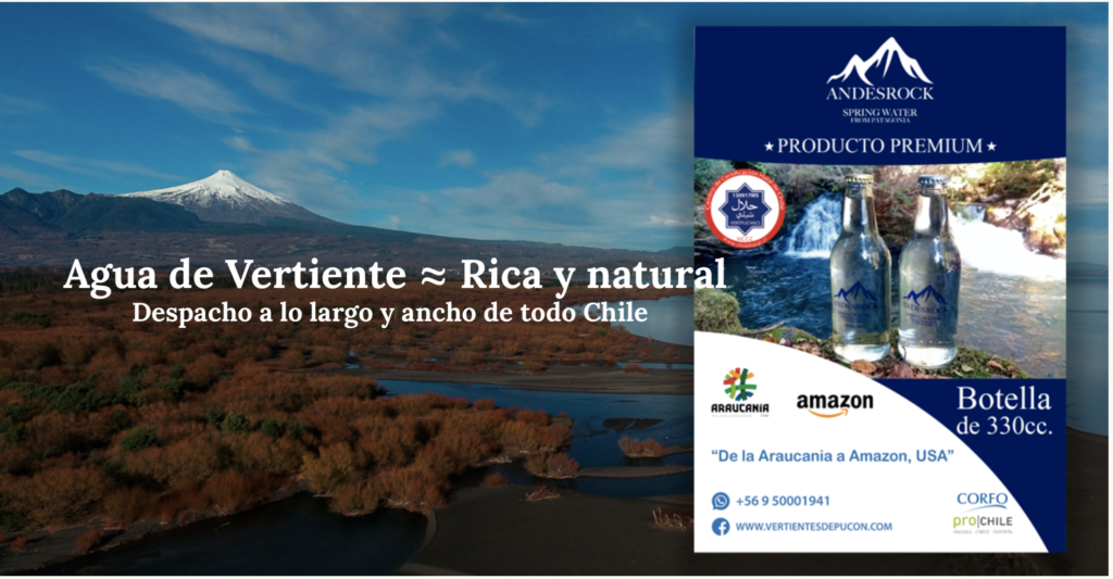 “Agua Premium” de la Patagonia Chilena