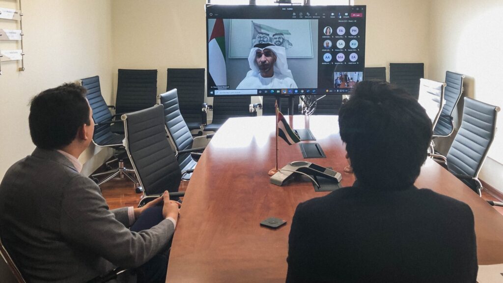 Subsecretario Ahumada se reúne con ministro de Comercio de Emiratos para avanzar en la negociación de un acuerdo comercial