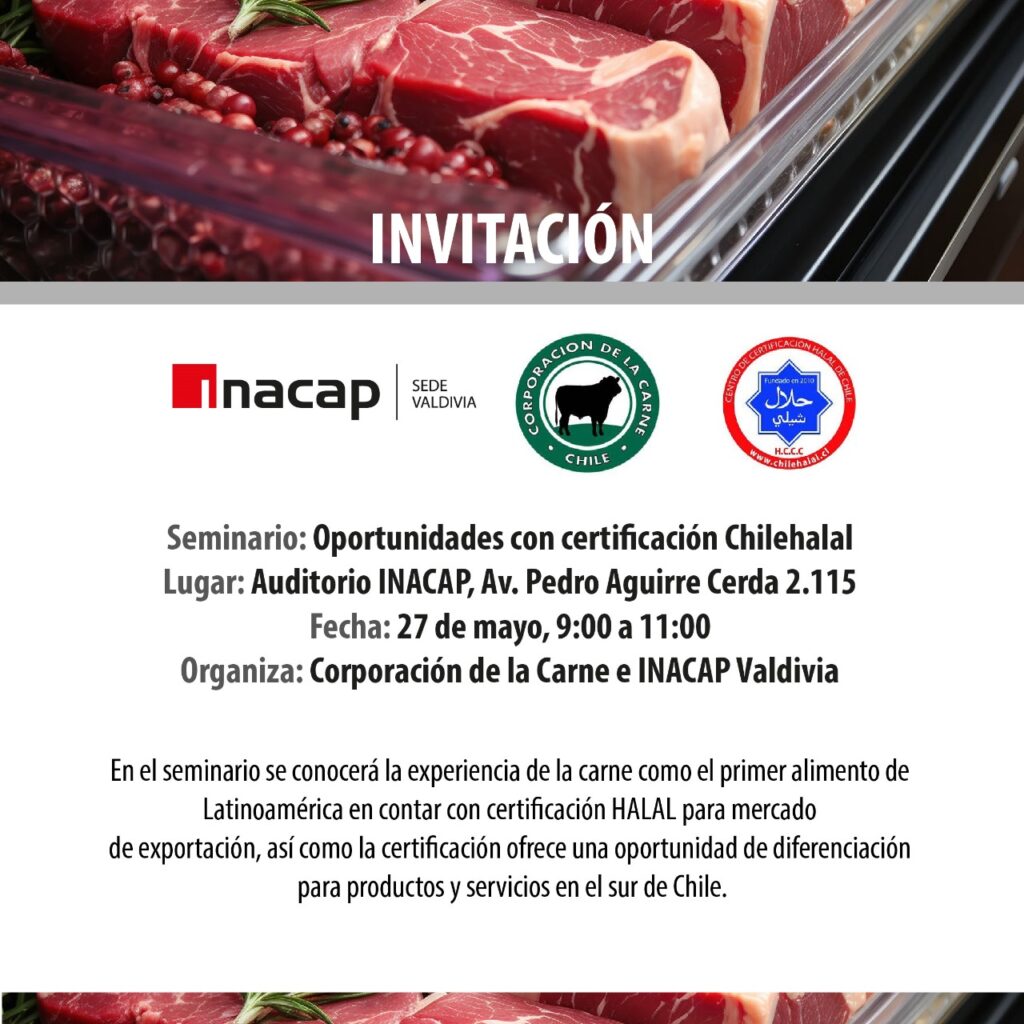 SEMINARIO “OPORTUNIDADES CON LA CERTIFICACIÓN HALAL”