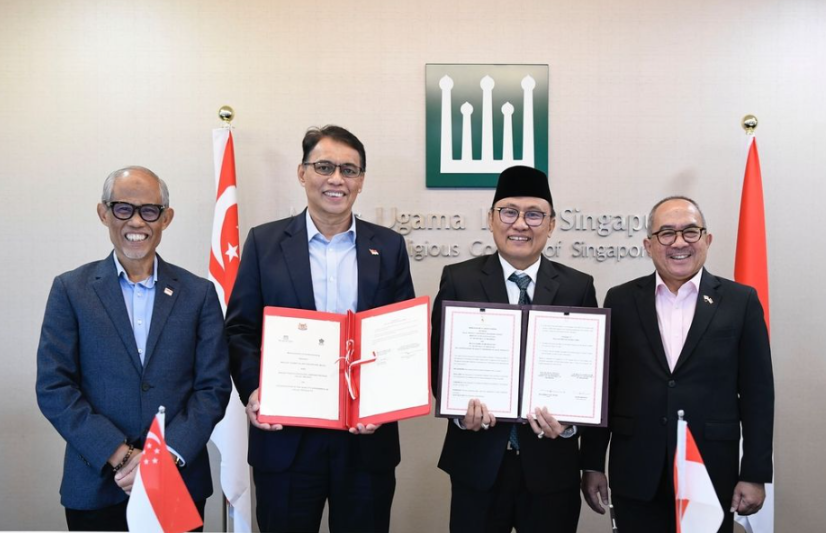 Indonesia y Singapur firman un memorando de entendimiento para impulsar la cooperación en la industria halal